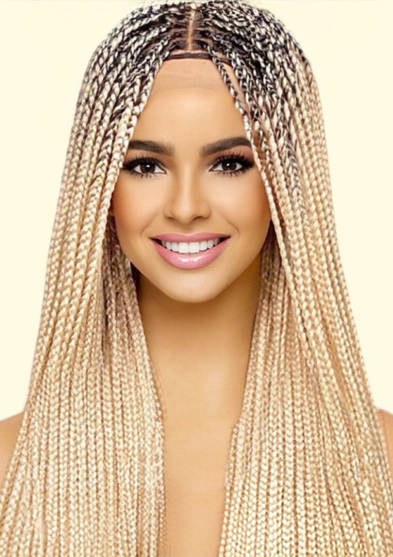 Eva - Knotless Braids Wig – braidloft